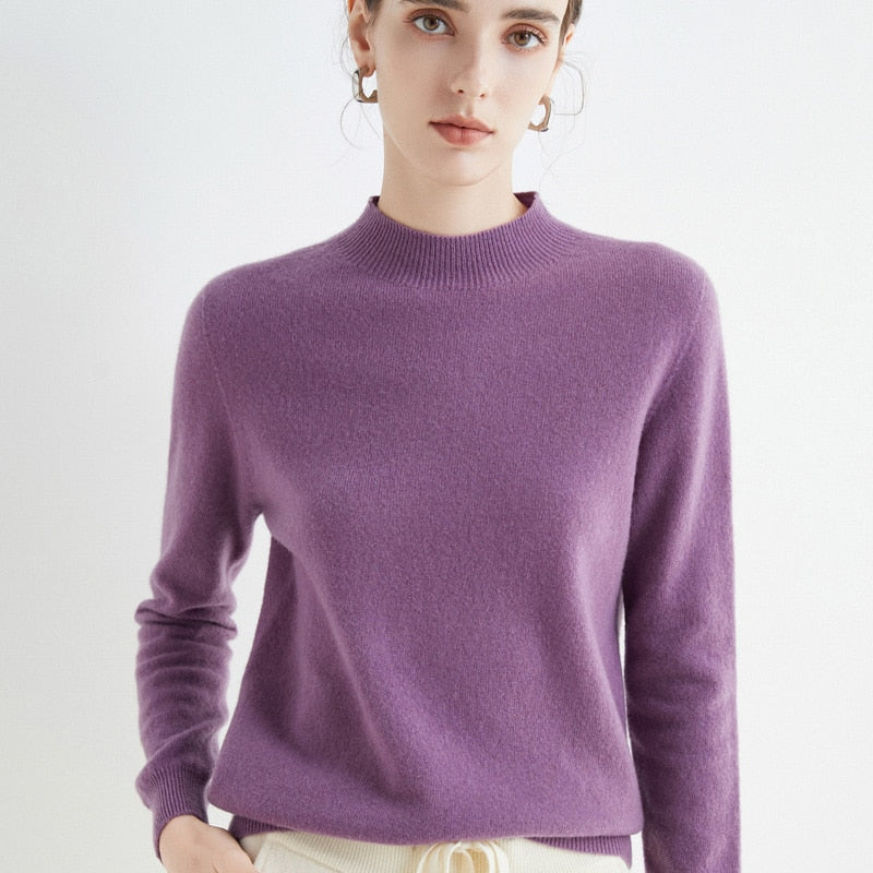 SilkThread Cashmere Jumper | Premium Lightweight Pullover for Women, Suitable for All Seasons