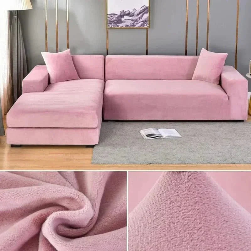SamtLux Sofa Protector – Stretchy & Luxurious for Any Living Room