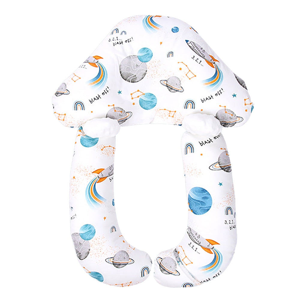 Ergonomic Cotton Pillow for Babies for Safe, Comfortable Sleep
