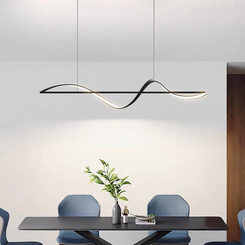 "Fala" Pendant Lamp – Modern LED Lamp for Table or Kitchen Island