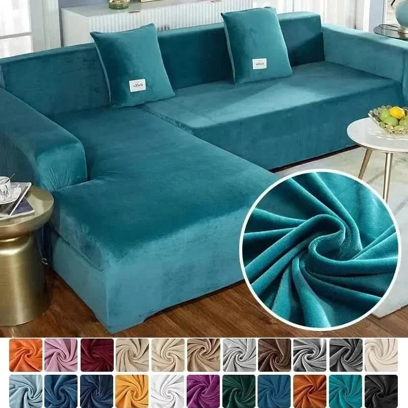 SamtLux Sofa Protector – Stretchy & Luxurious for Any Living Room