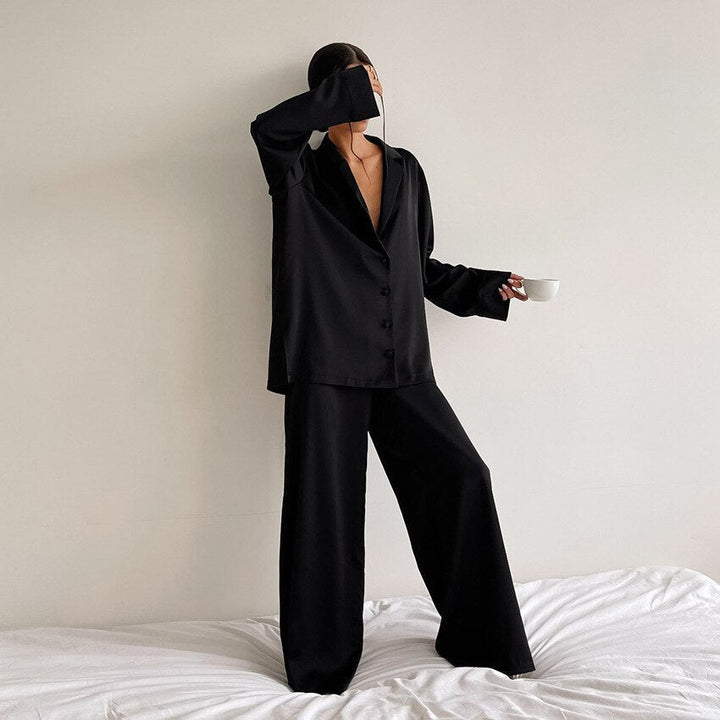 Women's Satin Pyjama Set – Isabella