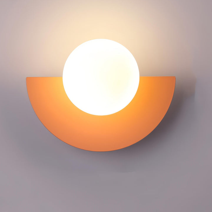 Nordic Semi-Circular Wall Lamp