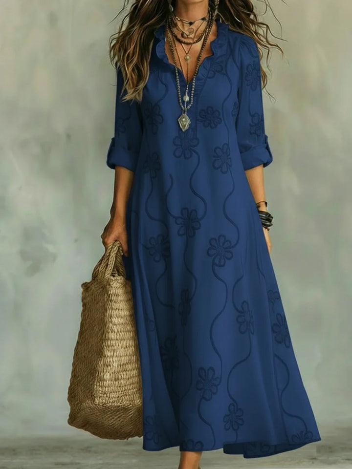 Sienna™ | Tummy-Concealing Floral Summer Dress
