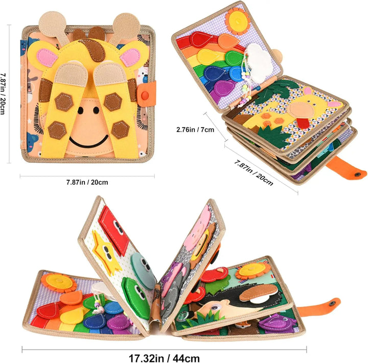 Montessori Busy Book – Learning Through Play
