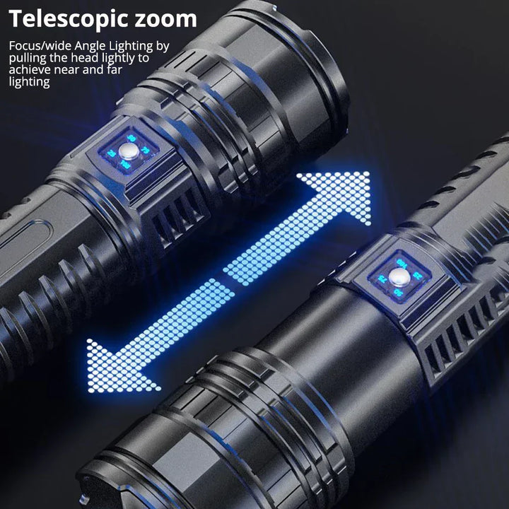 Rechargeable 10000 Lumen LED Torch – Striker