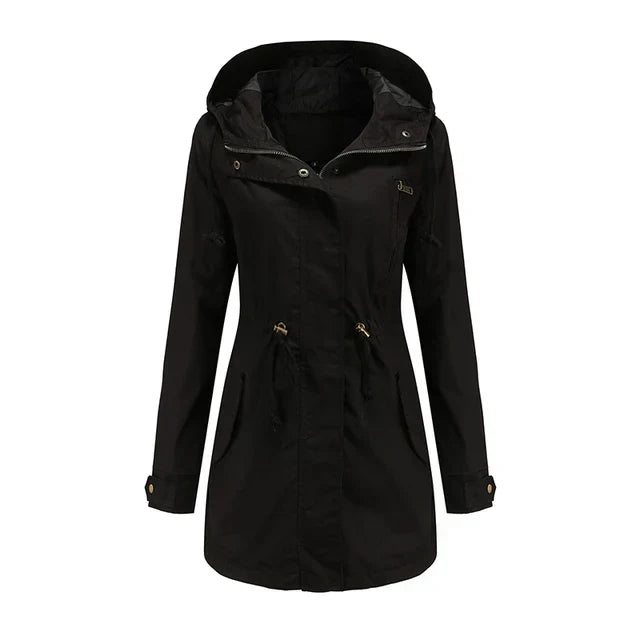 Stylish Women's Hooded Jacket – Marielle