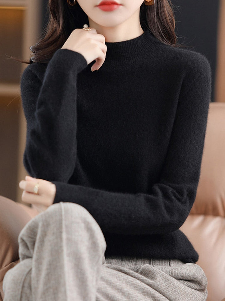 SilkThread Cashmere Jumper | Premium Lightweight Pullover for Women, Suitable for All Seasons