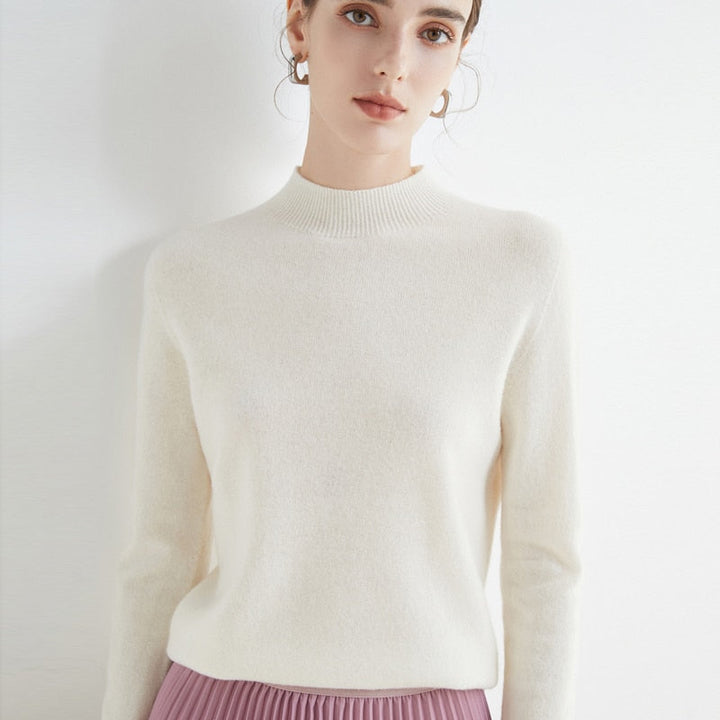 SilkThread Cashmere Jumper | Premium Lightweight Pullover for Women, Suitable for All Seasons