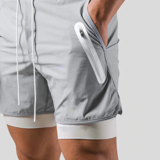 2-in-1 Sports Pants for Men Versatile Performance for Every Workout