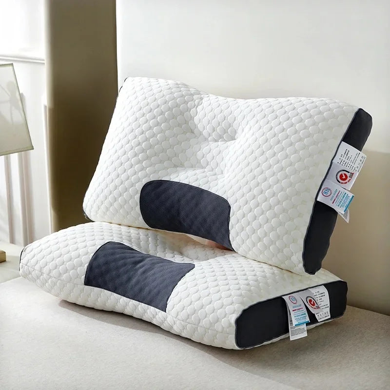 ElevateRest Therapeutic Neck Pillow | Durable Orthopaedic Pillow for Muscle Relaxation and Tension Relief