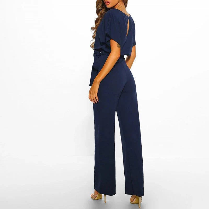 Elegant Women's Jumpsuit with Slim Waist