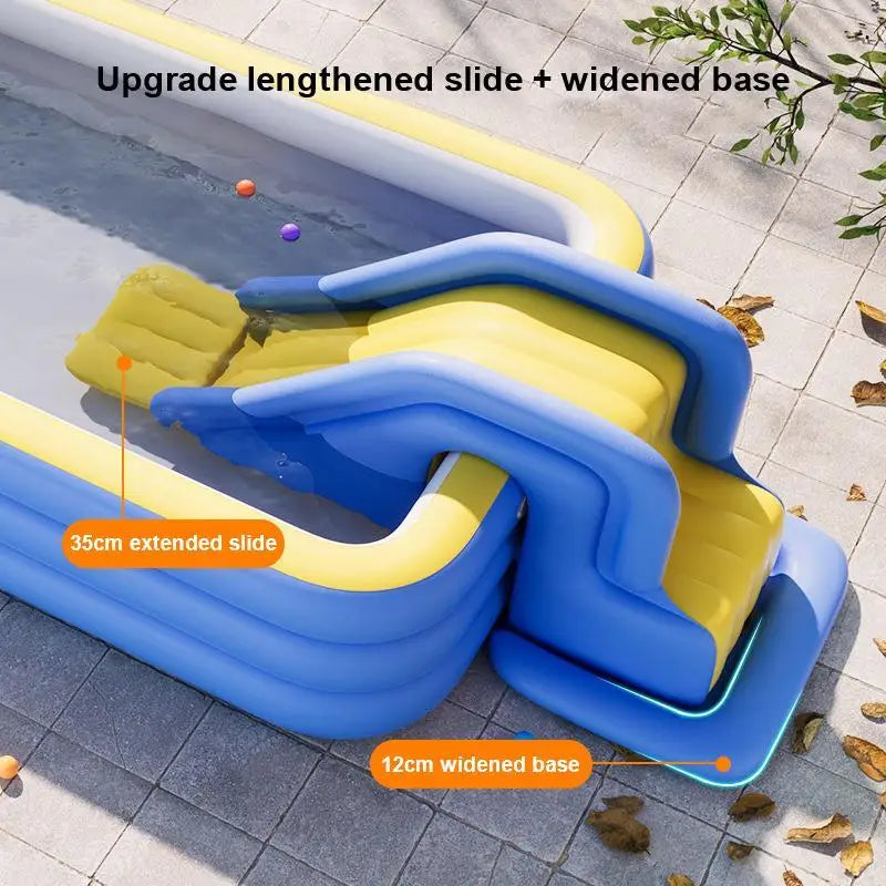 Inflatable Summer Water Slide – Safe and Playful Water Fun
