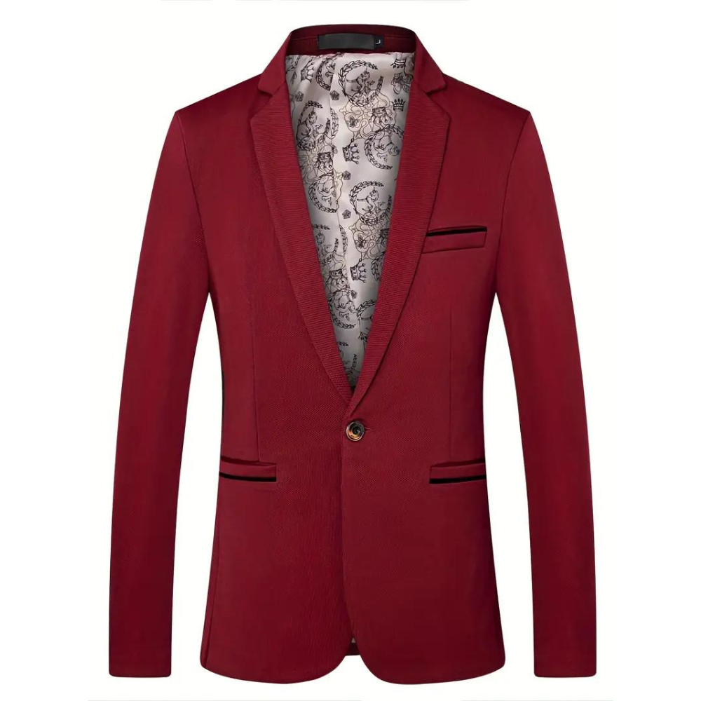 Elegant Men's Blazer Refined Tailoring for the Modern Gentleman