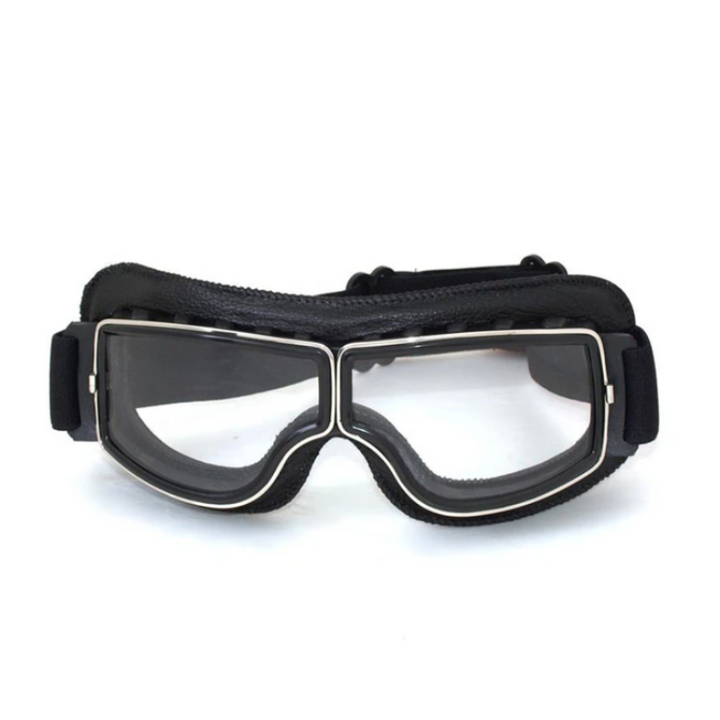 Vintage Leather Motorcycle Glasses – RiderEdge