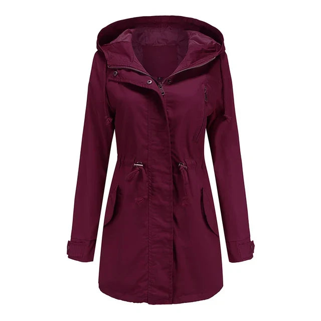 Stylish Women's Hooded Jacket – Marielle