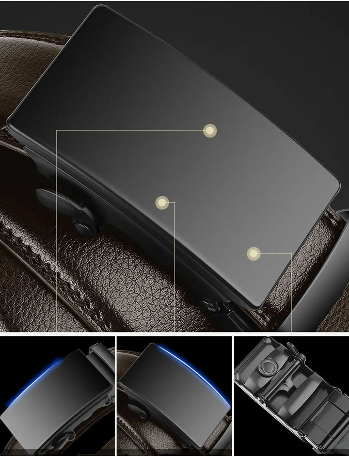EliteStrap Luxe PU Leather Belt – Elegant and Adjustable