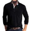 Men's Long-Sleeved Polo Shirt - Breathable & Versatile – Matteo