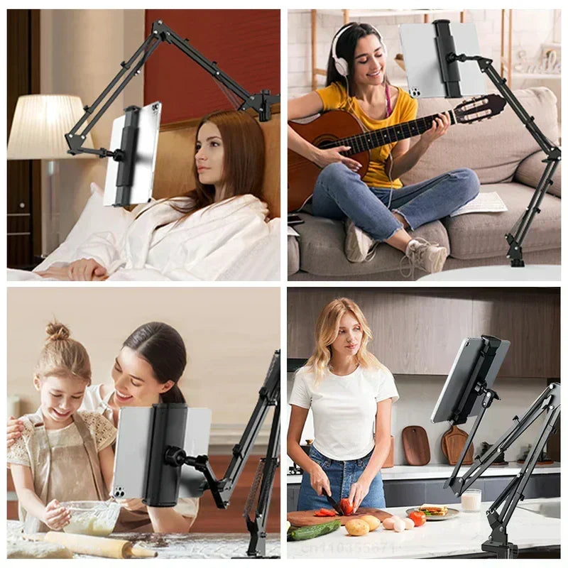 Tablet Stand – FlexiMount – 360° Rotation – Adjustable Support