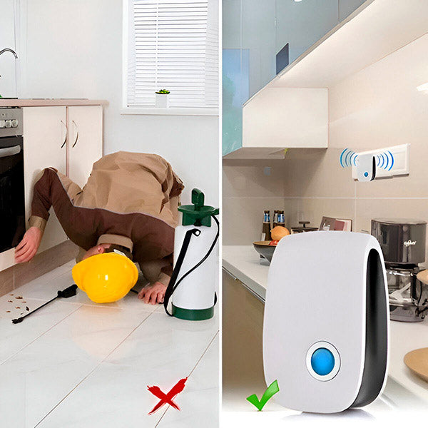 Ultrasonic Pest Repeller | Chemical-Free Insect Protection | Plug & Play