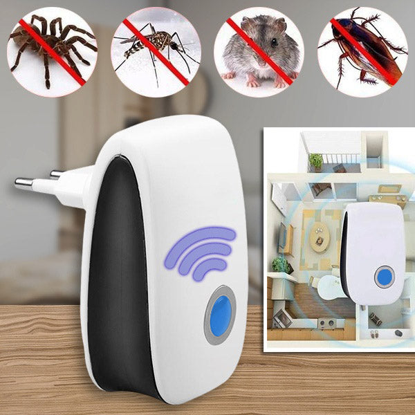 Ultrasonic Pest Repeller | Chemical-Free Insect Protection | Plug & Play