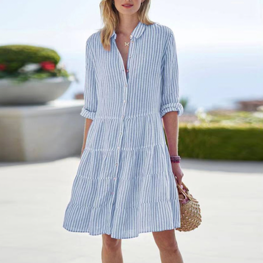 Casual Elegance with a Breezy Tiered Silhouette