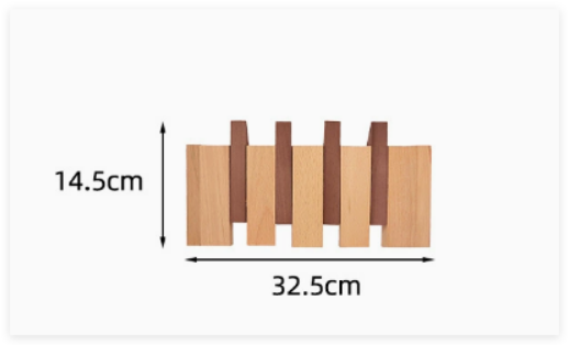 Coat Rack | Piano-Shaped Design | High-Quality Wood