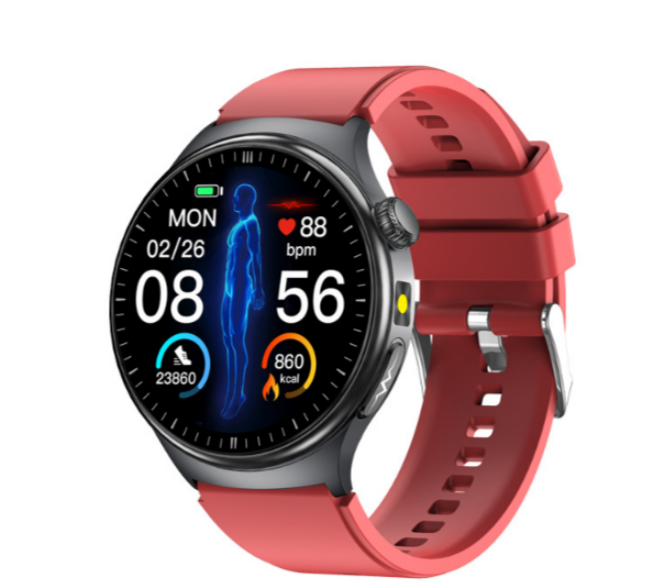 KL482 Smartwatch – AMOLED Display | Heart Rate, Blood Oxygen and Blood Pressure Monitoring