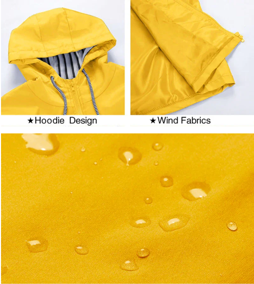 Waterproof and Windproof Women's Coat - Sophie