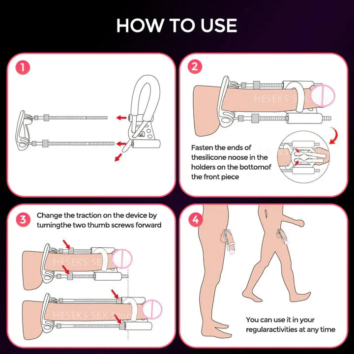 Male Enlargement Extender - Traction Device