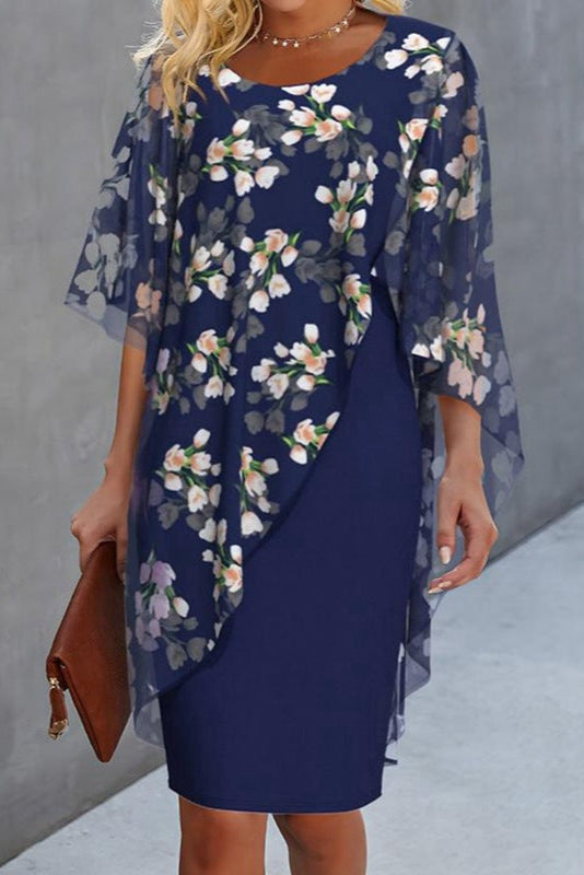 Elegant Floral Dress for Women