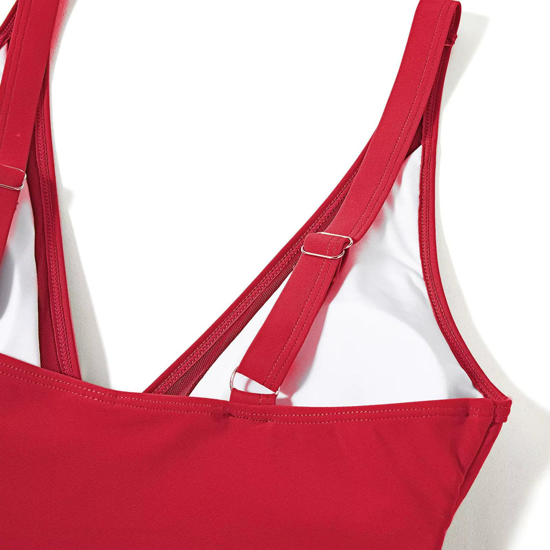 Elegant One-Piece Swimsuit with Flattering Fit