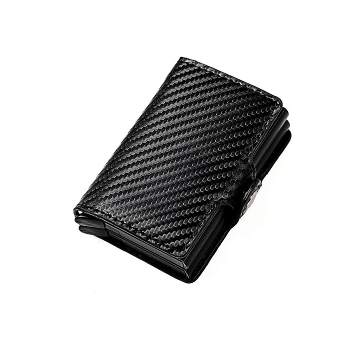 RFID Wallet with Double Pop-Up Pockets in Aluminium