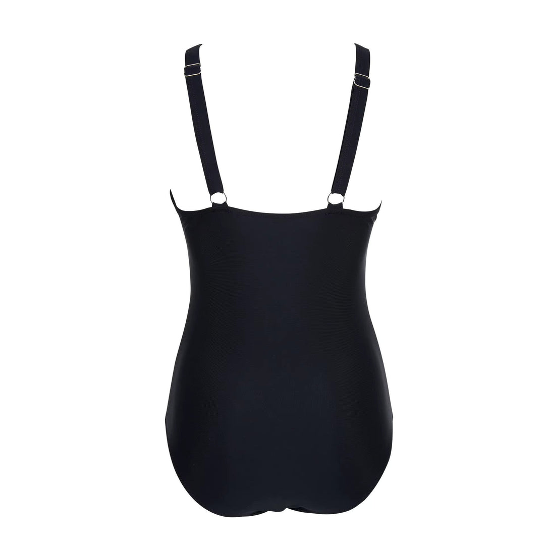 Elegant One-Piece Swimsuit with Flattering Fit