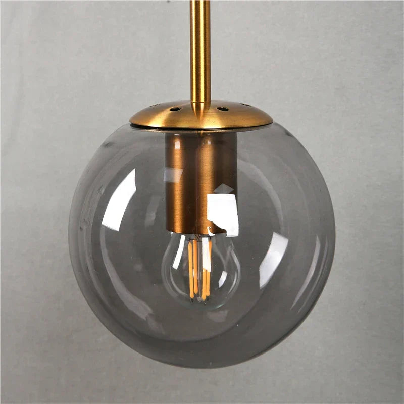 GlacioGlow Retro Glass Wall Light | Elegant Post-Modern Bedside Lamp for Warm Ambient Lighting