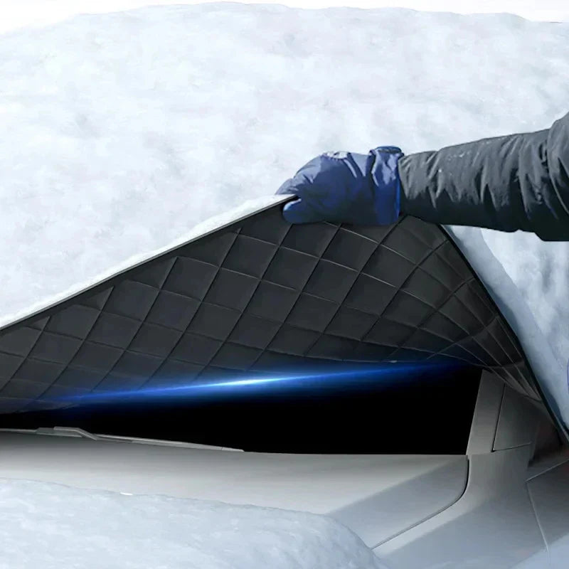FrostGuard Max Magnetic Car Windscreen Cover | Winter Anti-Ice Protection & Summer UV Protection | Waterproof & Easy to Fit