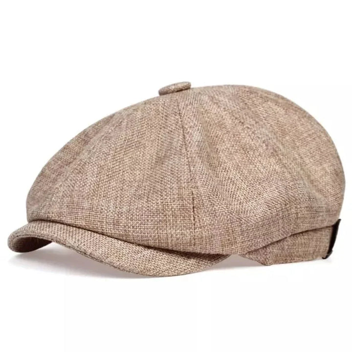 Vintage Flat Cap – Classic Retro-Style Newsboy Cap