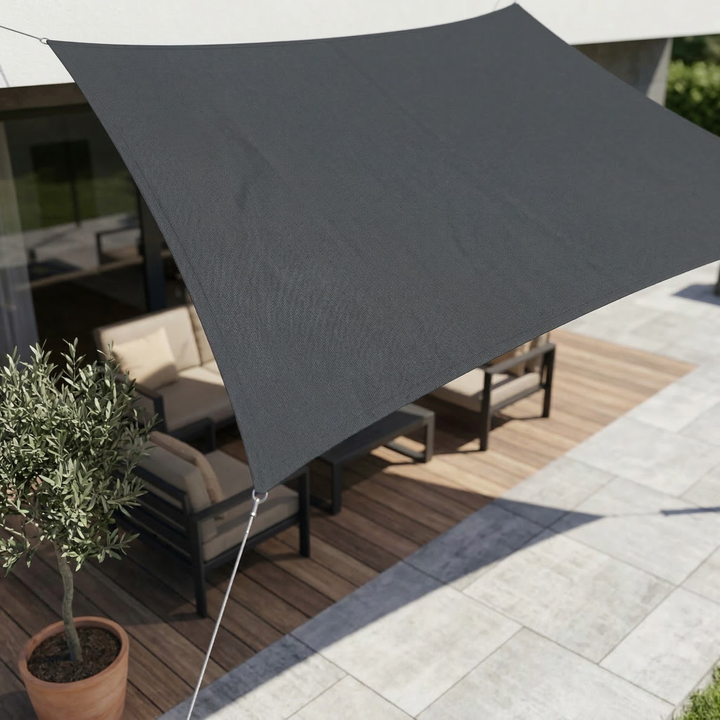 Waterproof Rectangular Shade Sail | Waterproof Outdoor Fabric | UV Protection | SkyCover