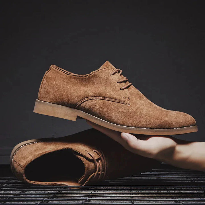 Suede Oxford Shoes for Men