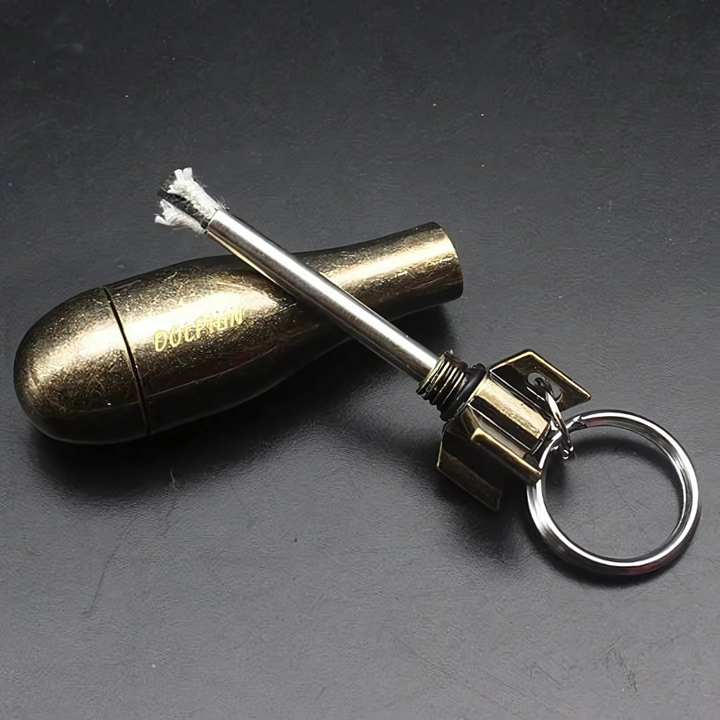 BowLift | Waterproof Flint Survival Lighter with Keychain