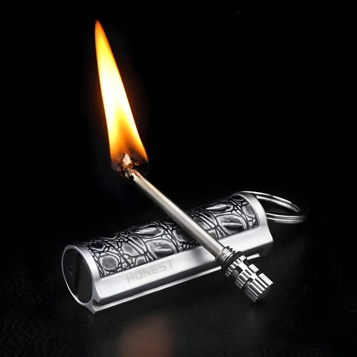 BowLift | Waterproof Flint Survival Lighter with Keychain