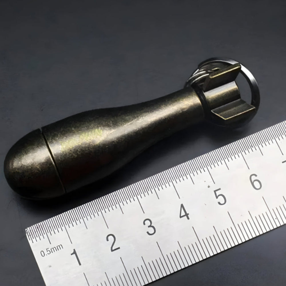 BowLift | Waterproof Flint Survival Lighter with Keychain