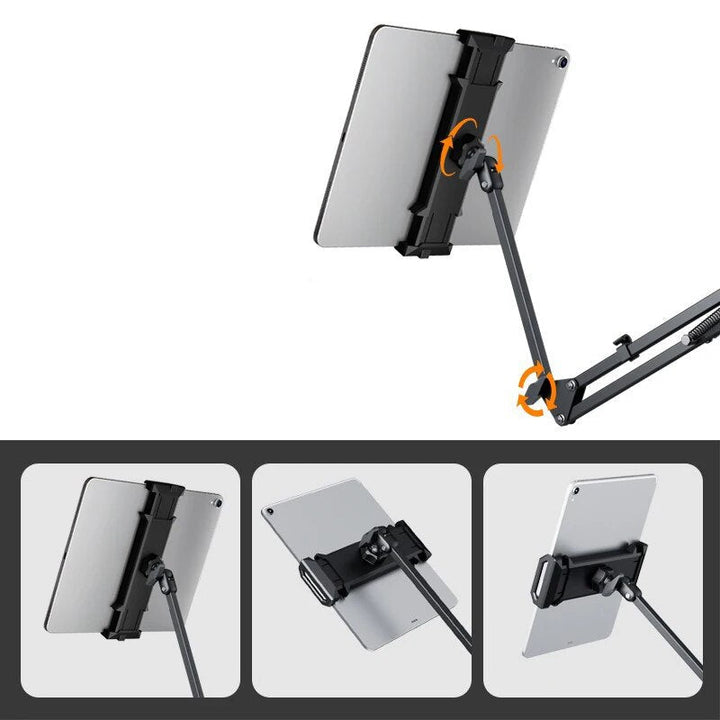 Tablet Stand – FlexiMount – 360° Rotation – Adjustable Support
