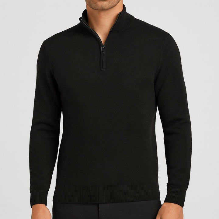 Men's Merino Wool V-Neck Jumper