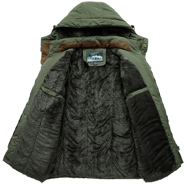 Stylish Winter Coat with Hood for Men