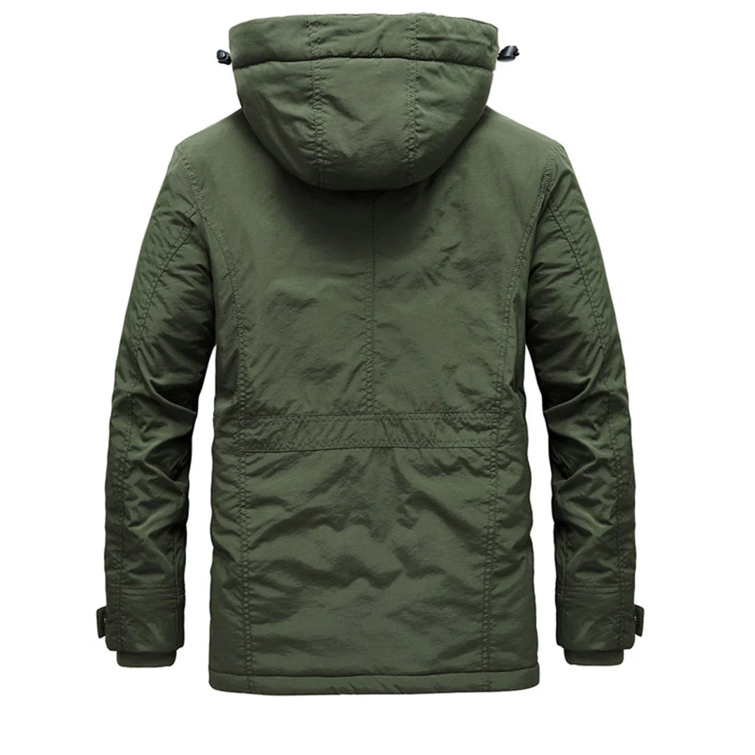 Stylish Winter Coat with Hood for Men