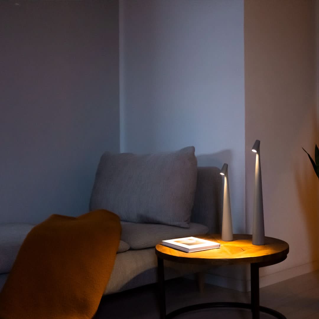 Cordless Designer LED Table Lamp with 3-Level Touch Dimming