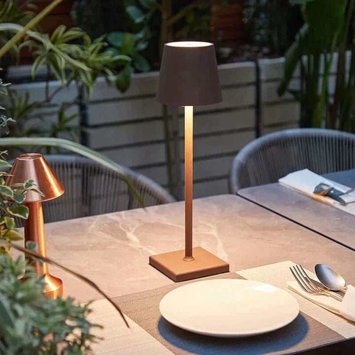 Cordless Table Lamp | Minimalist Design | Dimmable LED Light