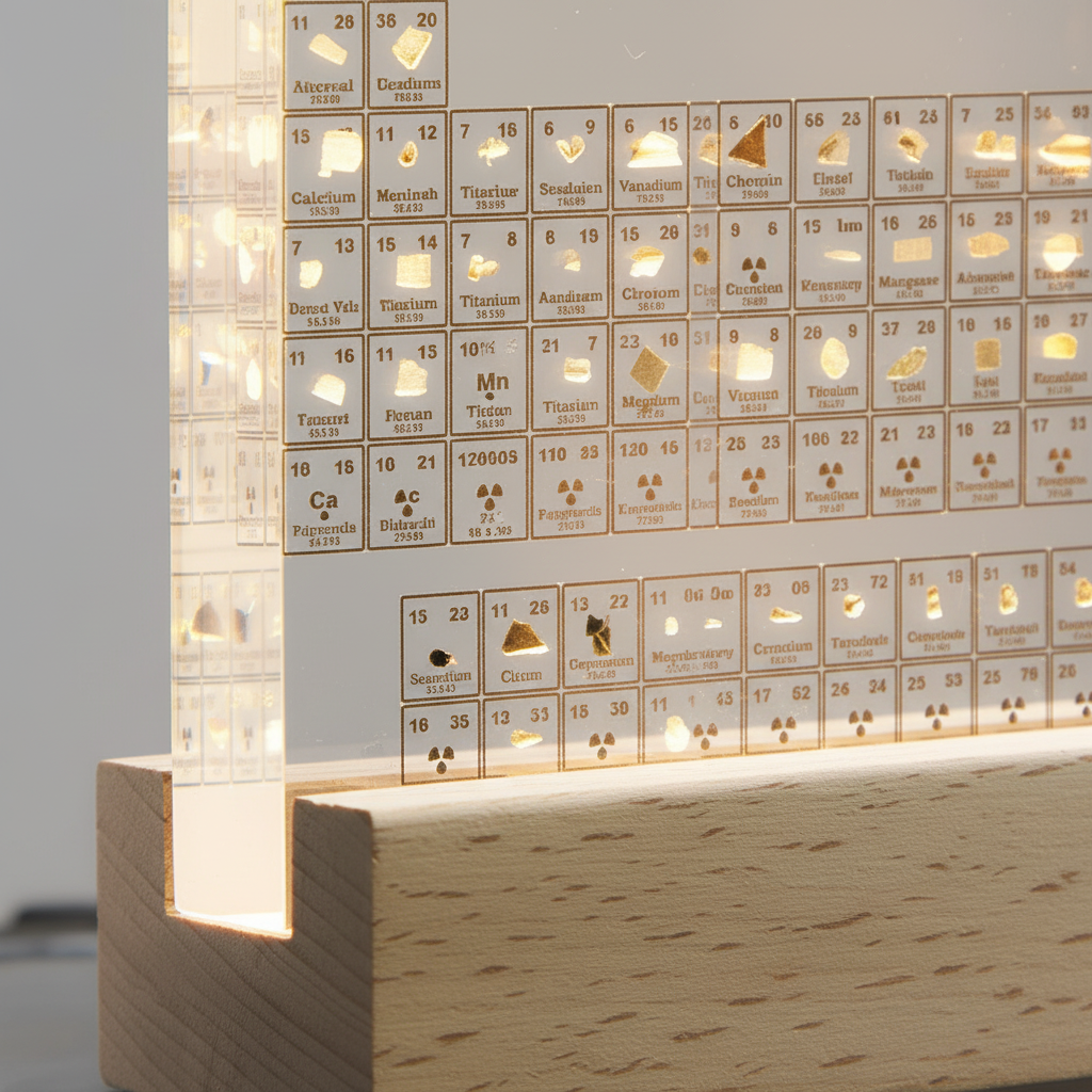 Tabletop Display with Elements - Elementiqo