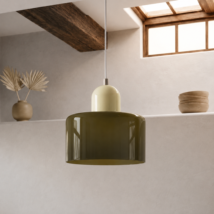 Ring Pendant Light with Extended Halo Design